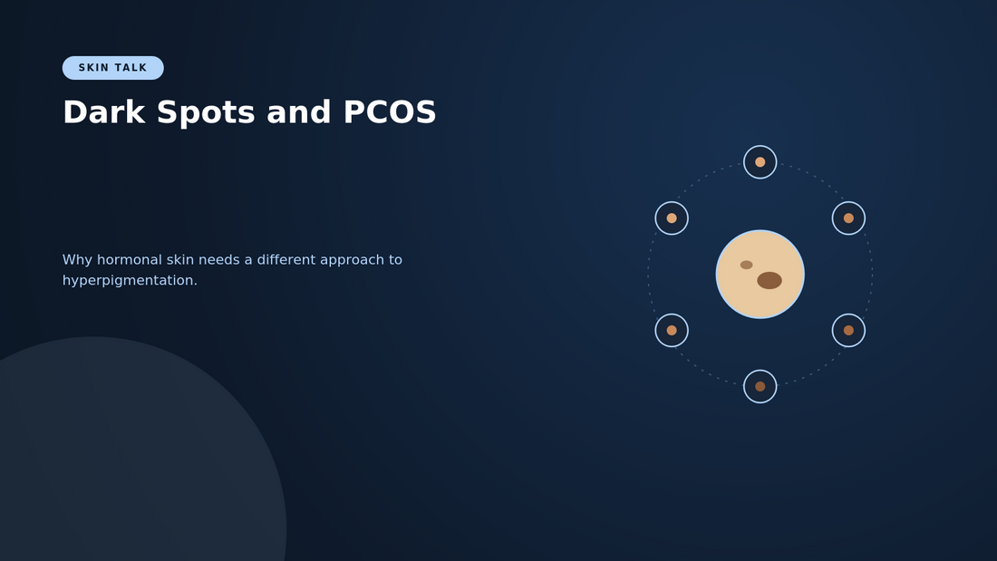 Dark Spots and PCOS: Why Hormonal Skin Needs a Different Approach to Hyperpigmentation