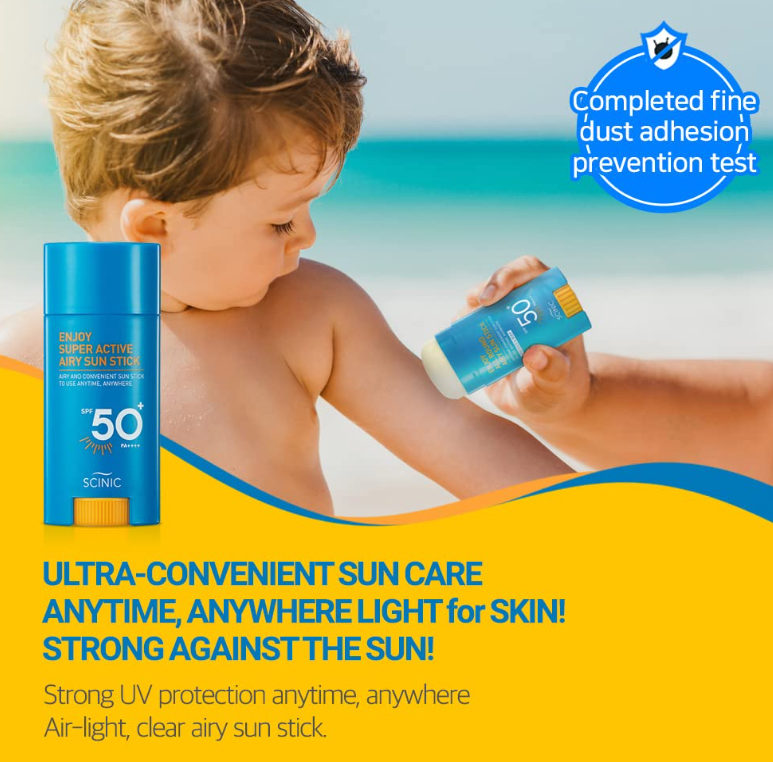 SCINIC Enjoy Super Active Airy Sun Stick Sunscreen SPF